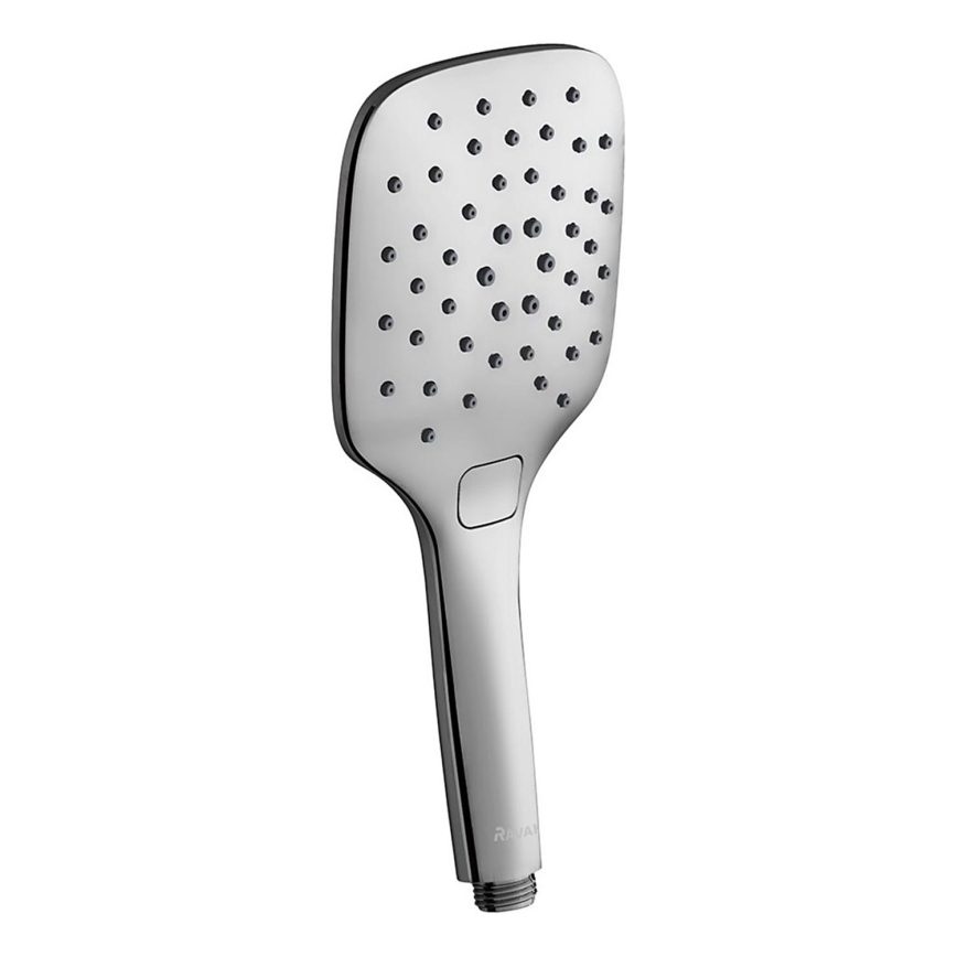 Ravak X07P348 - Doccetta a mano con pulsante, finitura cromo lucido