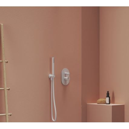 Ravak X07P682 - Doccetta a mano bianco opaco