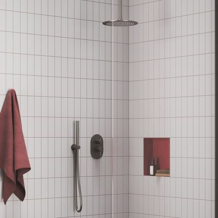 Ravak X07P694 - Doccetta a mano in grafite spazzolato