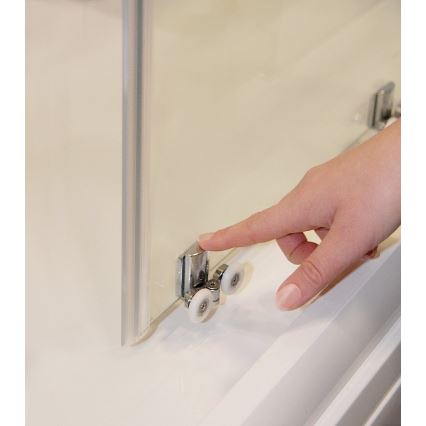 Ravak X1LM70C00Z1 - Cabina doccia angolare a quattro ante BLIX SLIM 90x90 cm, cromo lucido