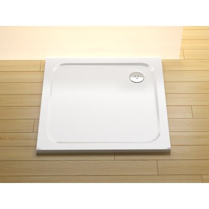 Ravak XA047701010 - Piatto doccia quadrato PERSEUS 90x90 cm bianco