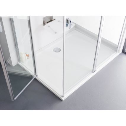 Ravak XA04A701010 - Piatto doccia rettangolare GIGANT 100x90 cm bianco
