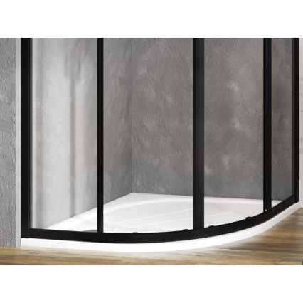 Ravak XA237701010 - Piatto doccia angolare a quarto di cerchio ELIPSO 90x90 cm bianco