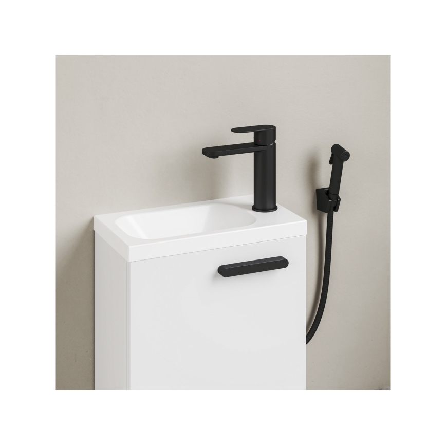 Ravak XJGP1100000 - Lavabo sospeso CHROME 40x22 cm marmo colato/bianco