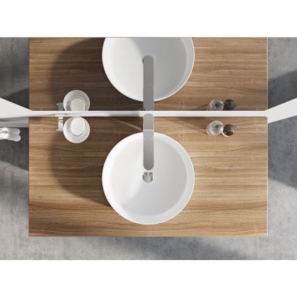 Ravak XJX01140001 - Lavabo da appoggio UNI Ø 40 cm ceramica/bianco