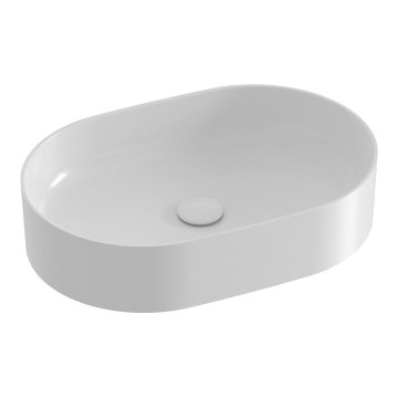 Ravak XJX01155001 - Lavabo da appoggio CERAMIC SLIM 55x37 cm in ceramica/bianco