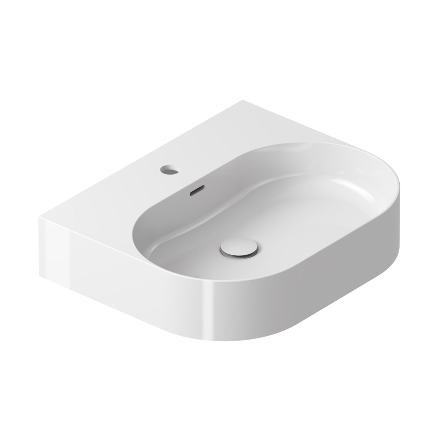 Ravak XJX01155004 - Lavabo da appoggio CERAMIC SLIM 55x45 cm ceramica/bianco