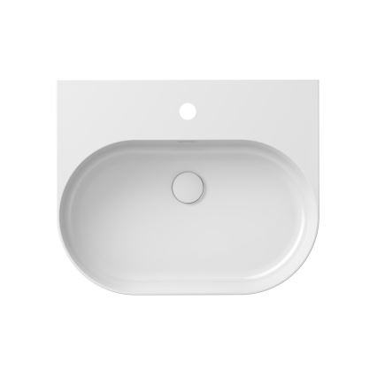 Ravak XJX01155004 - Lavabo da appoggio CERAMIC SLIM 55x45 cm ceramica/bianco