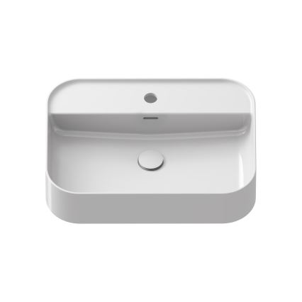Ravak XJX01155005 - Lavabo da appoggio CERAMIC SLIM 55x40 cm ceramica/bianco
