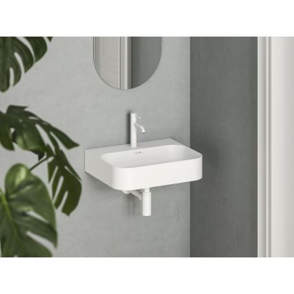 Ravak XJX01155006 - Lavabo da appoggio CERAMIC SLIM 55x45 cm ceramica/bianco