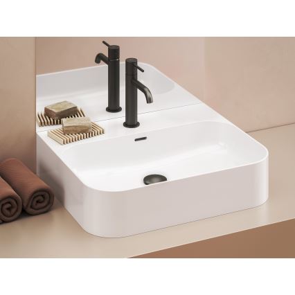Ravak XJX01155006 - Lavabo da appoggio CERAMIC SLIM 55x45 cm ceramica/bianco
