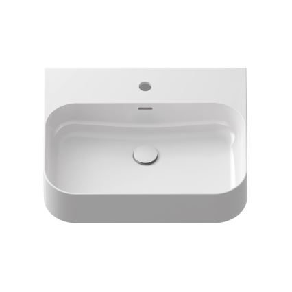 Ravak XJX01155006 - Lavabo da appoggio CERAMIC SLIM 55x45 cm ceramica/bianco