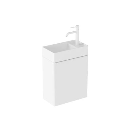 Ravak XJX01240000 - Lavabo da appoggio VEDA SLIM 40x22 cm ceramica/bianco