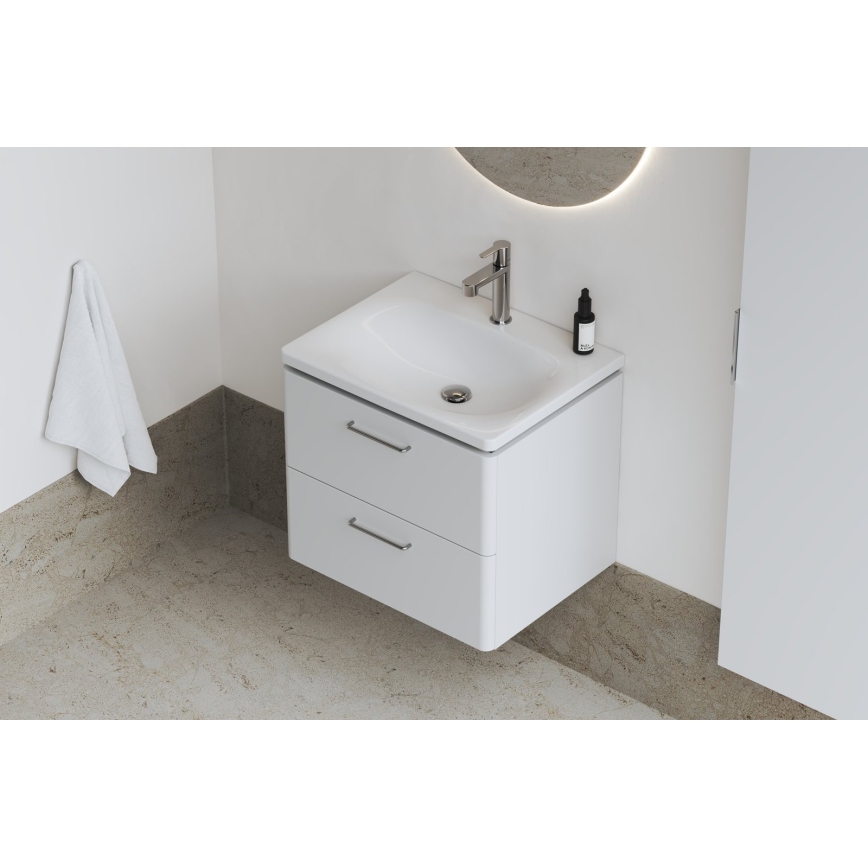 Ravak XJX01250000 - Lavabo da incasso BALANCE 50x46,5 cm ceramica/bianco