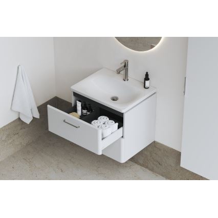 Ravak XJX01260000 - Lavabo da incasso BALANCE 60x46,5 cm ceramica/bianco
