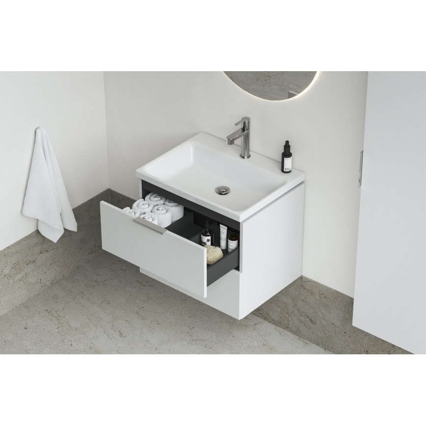 Ravak XJX01260001 - Lavabo da incasso COMFORT 60x46 cm ceramica/bianco