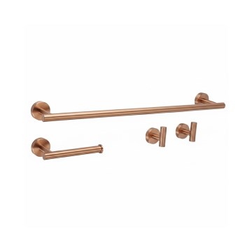 REA-05002 - Set di accessori per il bagno ARI in rame spazzolato