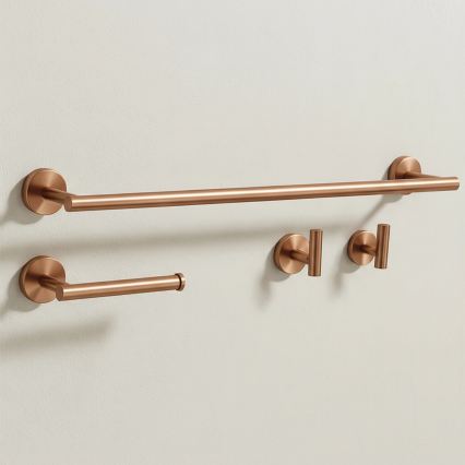 REA-05002 - Set di accessori per il bagno ARI in rame spazzolato