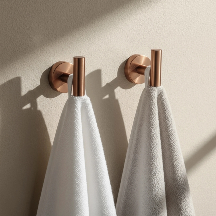 REA-05002 - Set di accessori per il bagno ARI in rame spazzolato