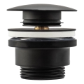 REA-A5216 - Scarico per lavabo CLICK-CLACK Ø 6,4 cm nero
