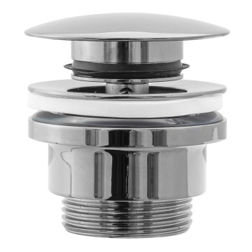REA-A5217 - Piletta per lavabo CLICK-CLACK Ø 6,4 cm, cromo lucido