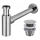 REA-A5693 - Sifone per lavabo con scarico CLICK-CLACK, diam. 6,4 cm, cromo lucido