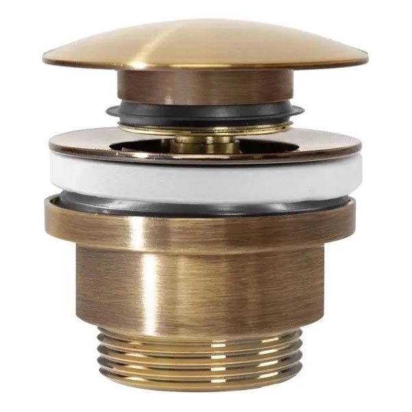 REA-A8110 - Piletta per lavabo CLICK-CLACK Ø 6,4 cm dorata