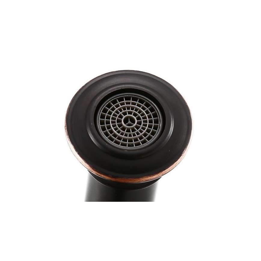 REA-B0227 - Miscelatore per lavabo VINTAGE OLD 31 cm nero