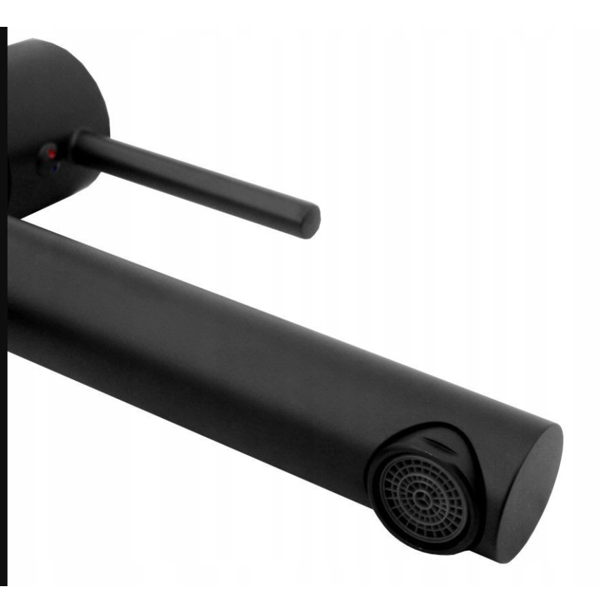 REA-B0229 - Miscelatore per lavabo TESS 31,5 cm nero