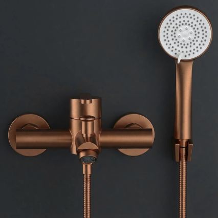 REA-B0973 - Set per vasca ONTARIO in rame spazzolato