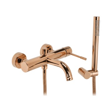 REA-B0980 - Set per vasca LUNGO DIAMOND, rame spazzolato