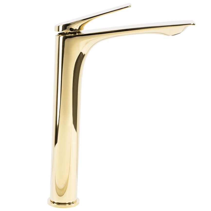 REA-B1127 - Miscelatore per lavabo AVALON 30 cm in finitura oro