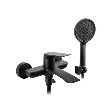 REA-B1128 - Set per vasca AVALON nero