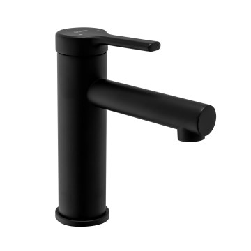 REA-B2017 - Miscelatore per lavabo PIXEL 16,5 cm nero opaco