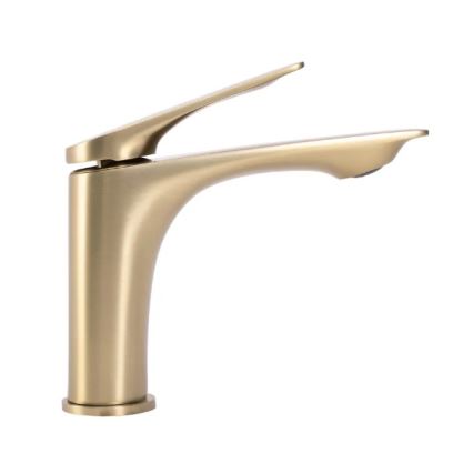 REA-B2703 - Miscelatore per lavabo AVALON 16,5 cm oro spazzolato