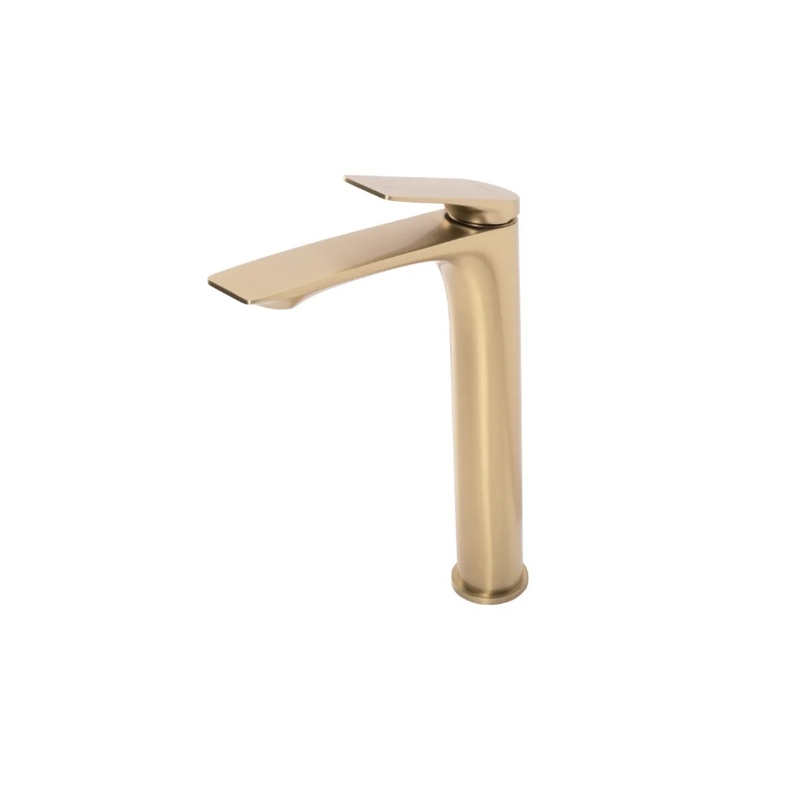 REA-B2705 - Miscelatore per lavabo AVALON 30 cm oro spazzolato