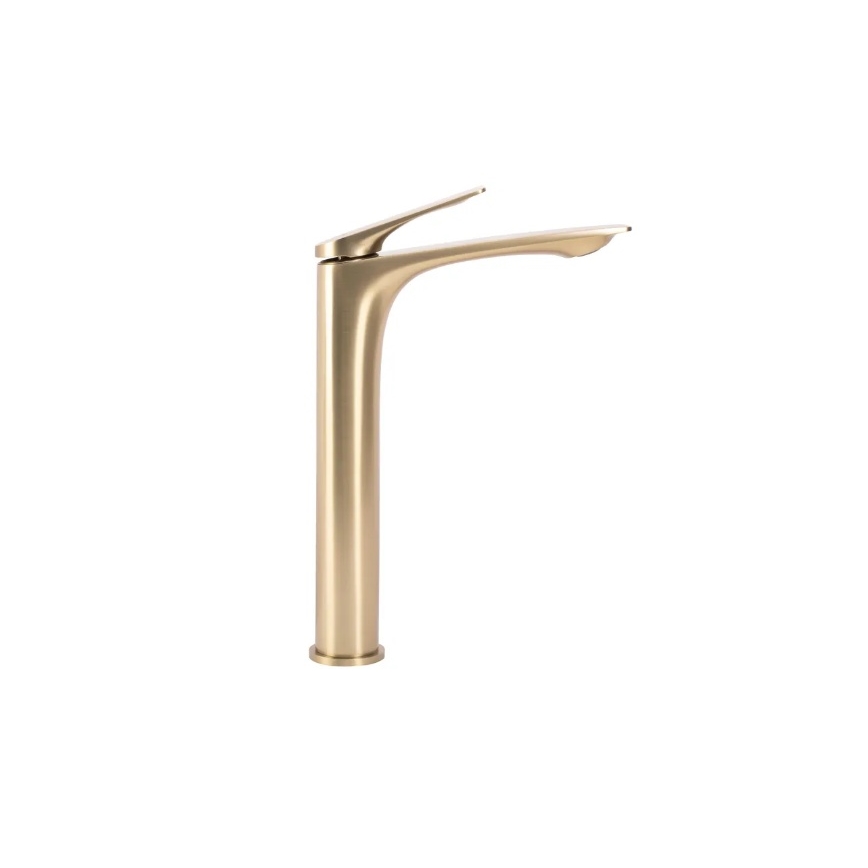 REA-B2705 - Miscelatore per lavabo AVALON 30 cm oro spazzolato