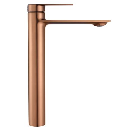 REA-B3002 - Miscelatore per lavabo STORM 29,5 cm, finitura in rame spazzolato