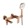 REA-B3003 - Set per vasca STORM in rame spazzolato