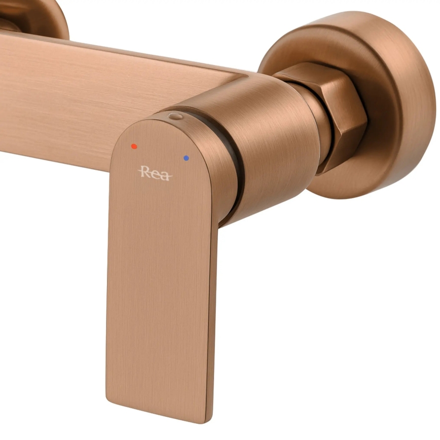 REA-B3003 - Set per vasca STORM in rame spazzolato
