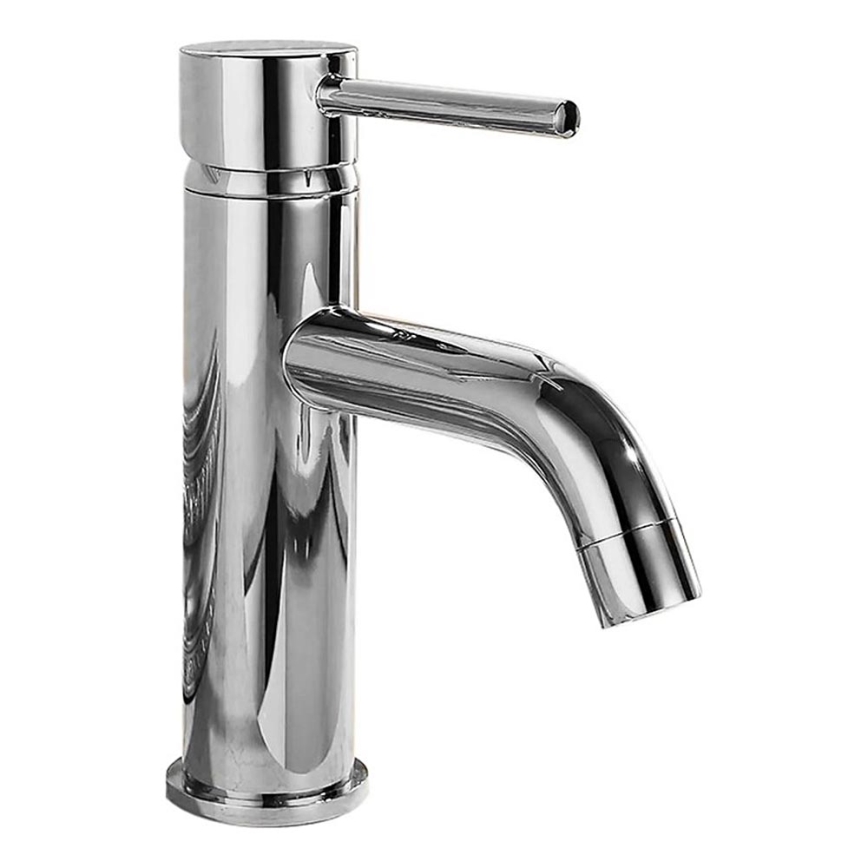 REA-B4101 - Miscelatore per lavabo LUNGO 16,5 cm cromo lucido