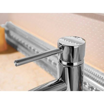 REA-B4101 - Miscelatore per lavabo LUNGO 16,5 cm cromo lucido