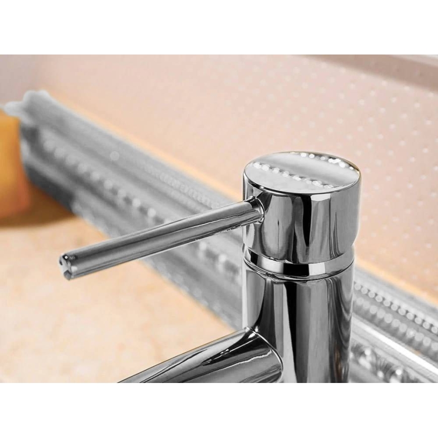 REA-B4101 - Miscelatore per lavabo LUNGO 16,5 cm cromo lucido