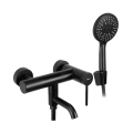 REA-B4240 - Set per vasca CLIF nero opaco
