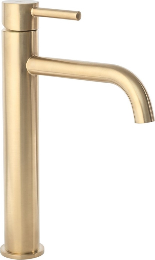 REA-B4526 - Miscelatore per lavabo LUNGO 28 cm, oro spazzolato