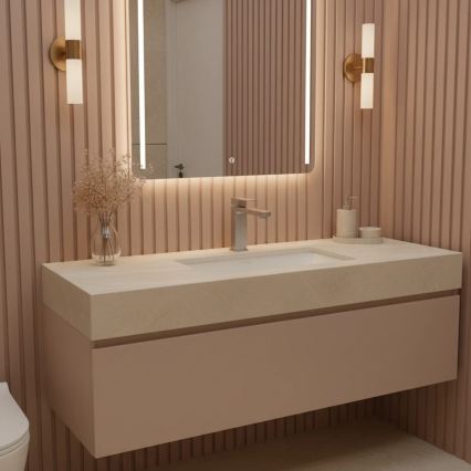 REA-B4589 - Miscelatore per lavabo ARLO 17 cm nichel