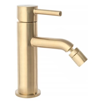 REA-B4702 - Miscelatore per bidet LUNGO 17 cm oro spazzolato
