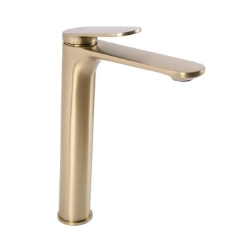 REA-B4895 - Miscelatore per lavabo MARCO 27,5 cm oro spazzolato