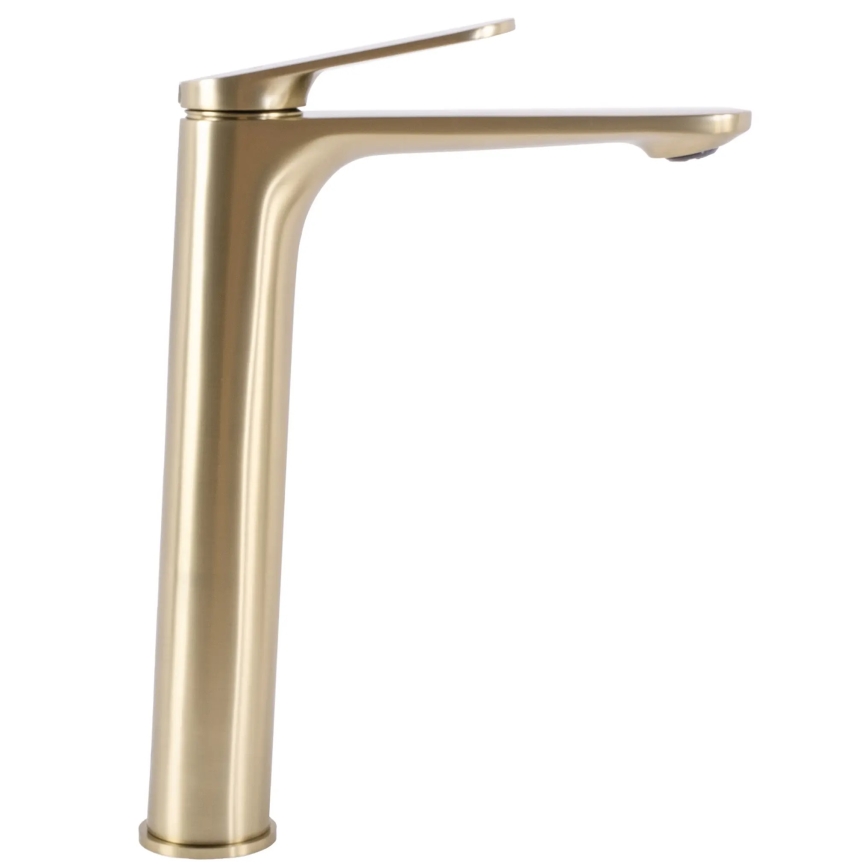 REA-B4895 - Miscelatore per lavabo MARCO 27,5 cm oro spazzolato