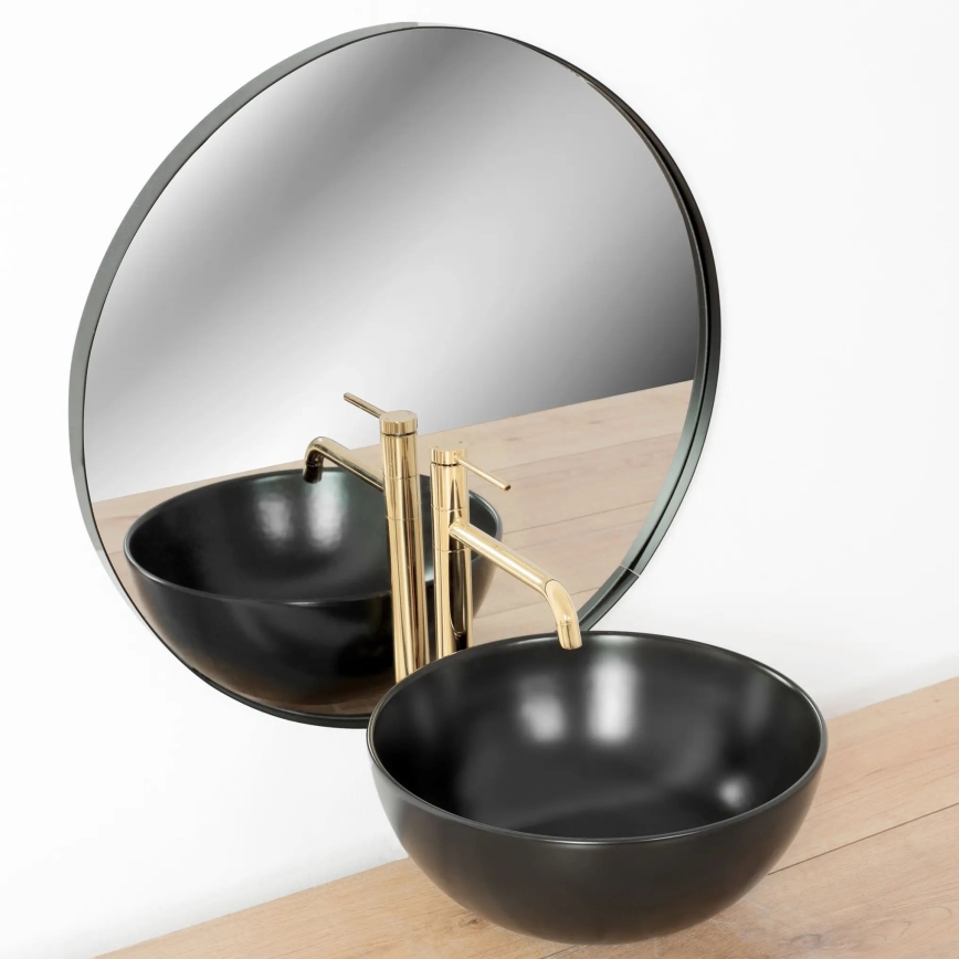 REA-B5002 - Miscelatore per lavabo LUGANO 34 cm, finitura oro